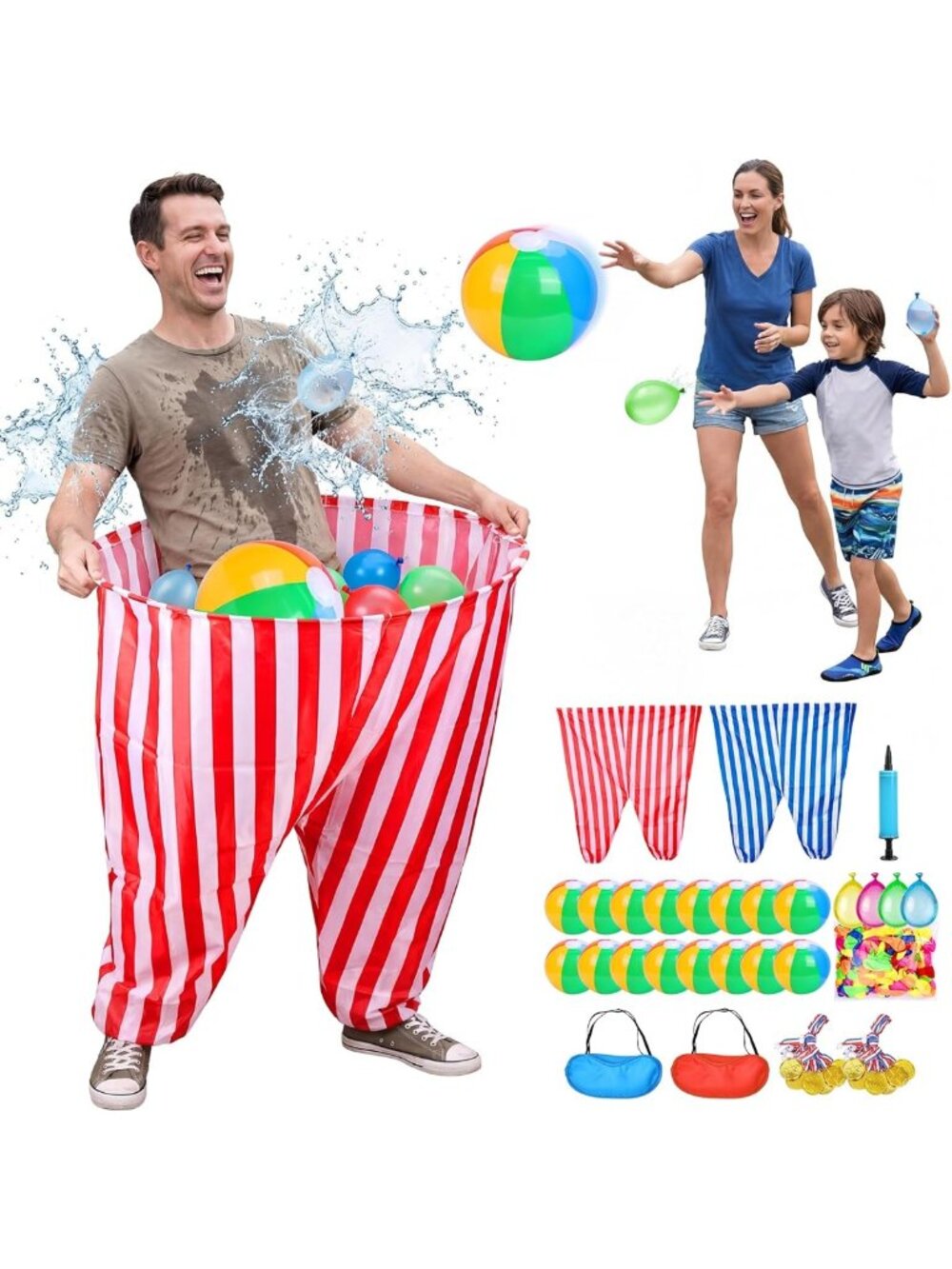 Giant Outdoor Pants Game for Family Fun - Perfect for Lawn, Picnic, and Parties!